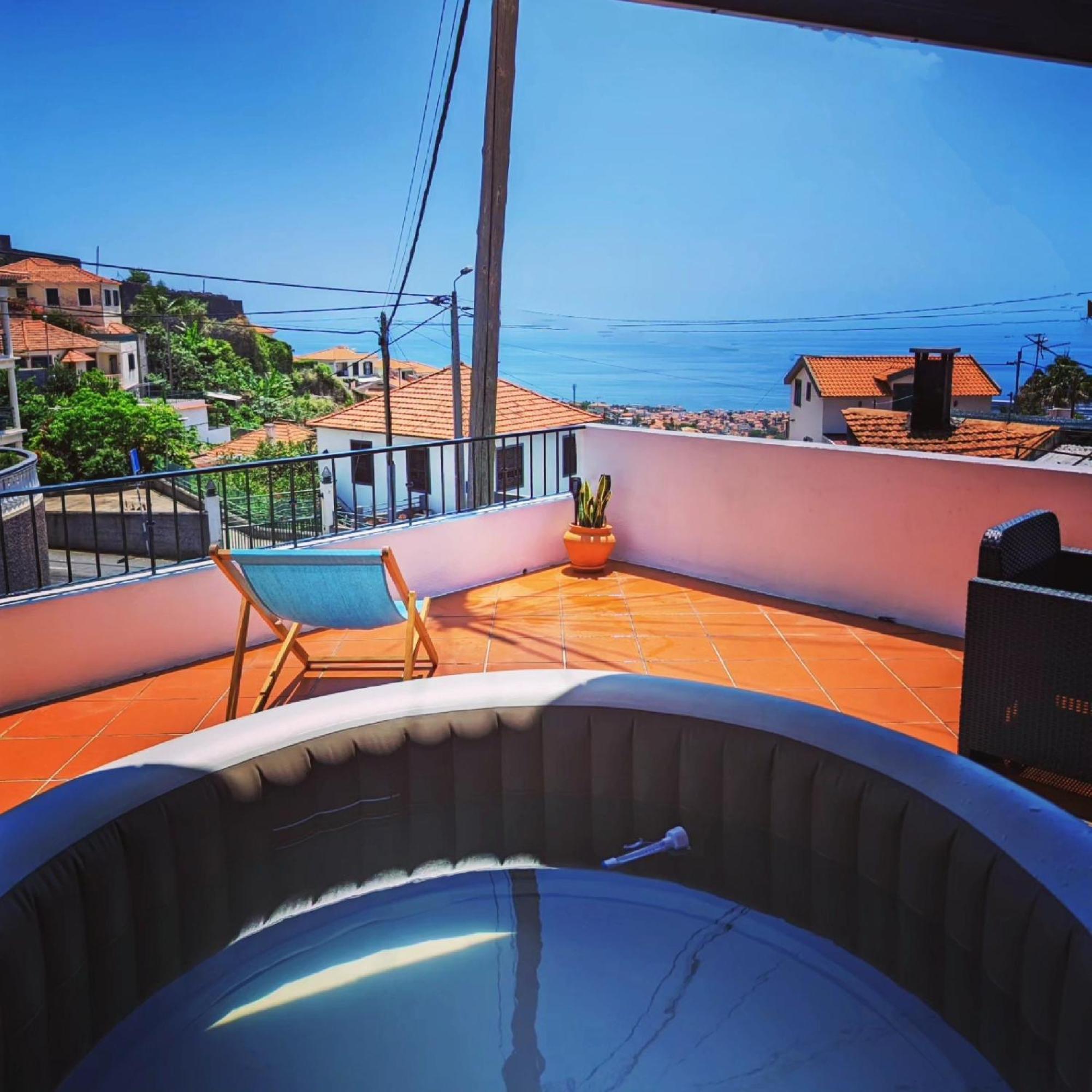 Villa Casa Ascencao, Vista Mar Madeira Funchal  Exterior foto